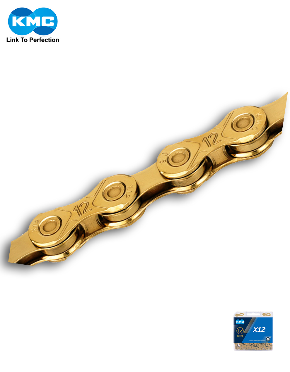 12speed kmc x12 gold chain